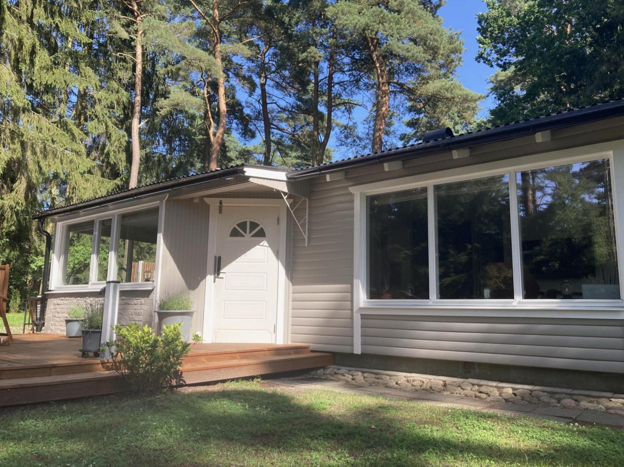 Nordic Relax House - Woodhouse Villa Sjöbo Dış mekan fotoğraf